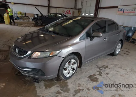 2014 Honda Civic Lx from USA, damaged, VIN 19XFB2F51EE036622